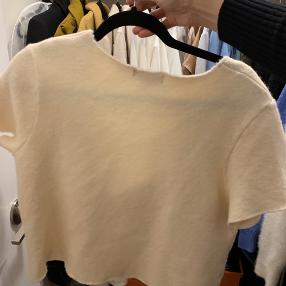 Cropped wool banana republic top - Picture 2 of 3